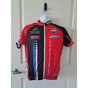 HUERZELER BICYCLE HOLIDAYS MAYRHOFEN MALBURNER Bicycle Cycling Jersey Size M